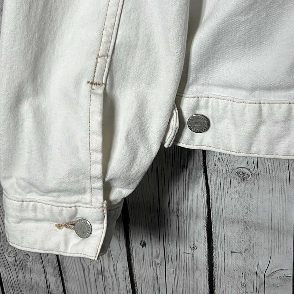 Carhartt White Jacket Sz Large 12/14 - Picture 11 of 12